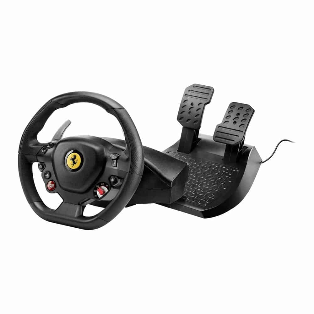 Thrustmaster T80 Ferrari 488 GTB Edition with Pedals for PC/Playstation 4 No Force Feedback